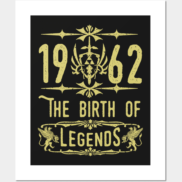 1962 The birth of Legends! Wall Art by variantees